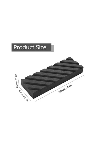 Geeroyoo Siyah Karbür Zımpara Taşı - 320 Kum Profesyonel Bileme Taşı, Çelik Aletler İçin Dayanıklı Ve Etkili