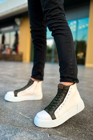 Chekich Ch167 Gbt Blazer Erkek Bot Beyaz / Hakı Beyaz - Haki
