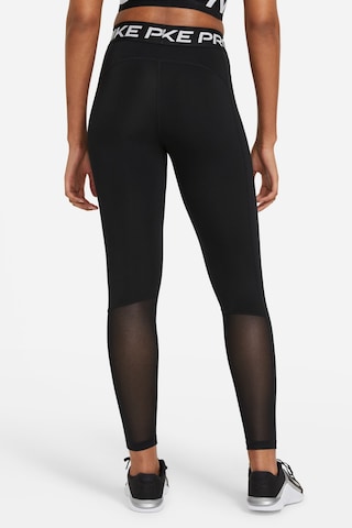 Nike Pro 365 Kadın Siyah Antrenman Taytı File Panelli Cz9779-010 Siyah