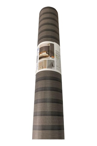 60cm X 280cm 1 Adet Kendinden Yapışkanlı Kömür Gri Lambiri Desenli Duvar Paneli Kağıdı Gs8002 Koyu Gri