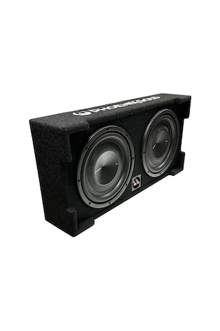 Phoenix Gold Zx210pbs Çiftli 25 Cm Ultra İnce Aktif Subwoofer
