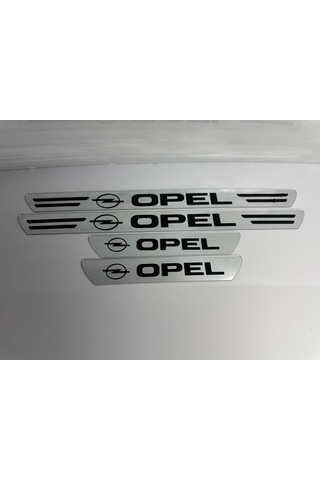 Opel Grubu Uyumlu Kapı Eşiği Koruyucu Ön - Arka 4'lü Set