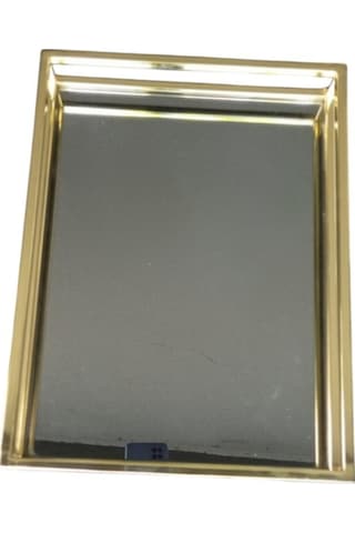 Tepsi Aynalı Sunum 40x30 Gold Diğer