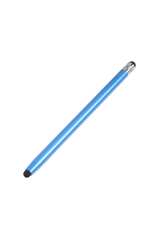 Evrensel Kumaş Başlı Silikon Kafa Kalemi Koyu Mavi