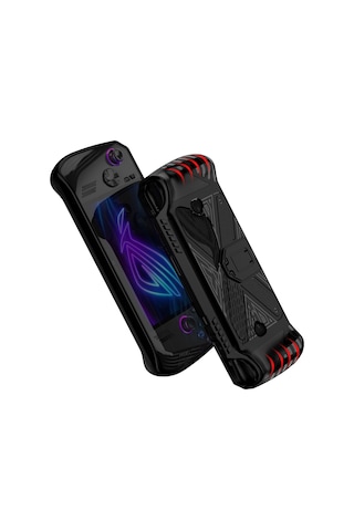 For Asus Rog Ally X Game Console Tpu Protective Case With Stand Black