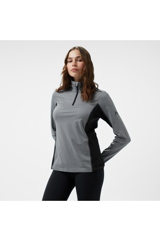 Mc Kınley Mckinley Andrea 1/2 Zip Kadın Gri Outdoor Polar424810