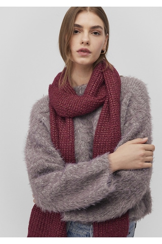 Mavi - Bordo Atkı 1912808-30214 Bordo