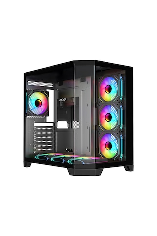 Frisby Fc-9550g 850w 80+ Bronze 7x120mm Argb Fan Mid Tower Atx Akak0frı0067
