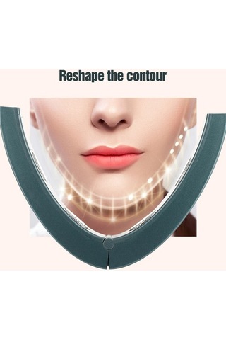 Wondernest Formda Kalma Yüz Yeşil V-line Lichen Kemer Kaldırıcı Bs Yeşil