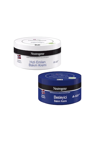 Hızlı Emilen Bakım Kremi 300 Ml + Besleyici Bakım Kremi 300 Ml Hızlı Emilen Bakım Kremi 300 Ml + Besleyici Bakım Kremi 300 Ml