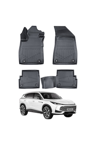 Mg Hs Turbo Hıybrıd 2024+ Uyumlu Araca Özel Lüx 4d Paspas