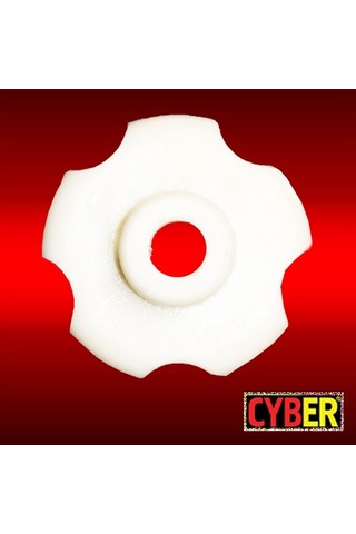 M8 Somunlu Çap 45 Kelebek Elcik (beyaz)