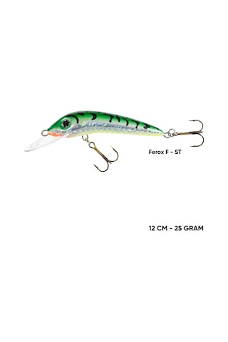 Maket Balık - Rapala - Jaxon Ferox F - St - 12 Cm 25 Gr