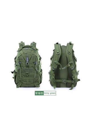Ccgloball Yürüyüş Kros Kamp Seyahat Sırt Çantası Kamuflaj Açık Taktik Sırt Çantası Yeşil Ordu