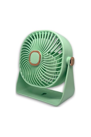 Zb112 Taşınabilir Masaüstü Yeşil Usb Fan