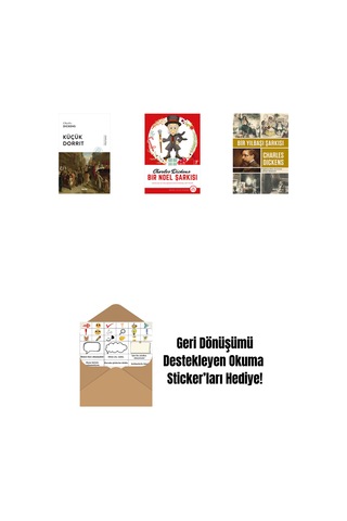 Küçük Dorrit + Bir Noel Şarkısı + Bir Yılbaşı Şarkısı + Okuma Sticker'ları