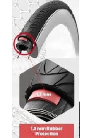 Vittoria E-randonneur 27.5x1.75 E-bike Telli Şehir Dış Lastik Reflektörlü 11a00327