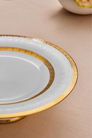 Karaca Royal Bone Victoria Ayaklı Kek Standı Gold