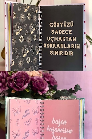 Hayallerinin Peşinden Git Tasarımlı Konuşan Ajanda-170 Diğer