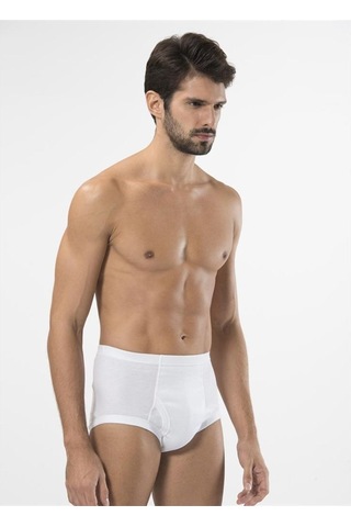 Türen 113 Ribana Erkek Slip - Beyaz-beyaz Beyaz