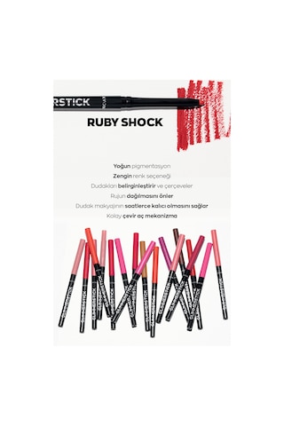 Avon Glimmerstick Dudak Kalemi Ruby Shock