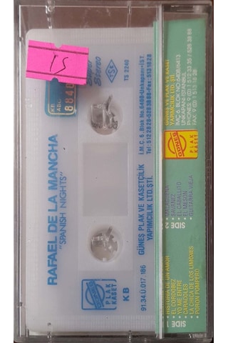 Plak Değildir Kaset Tir Rafael De La Mancha Spanish Nights Kase