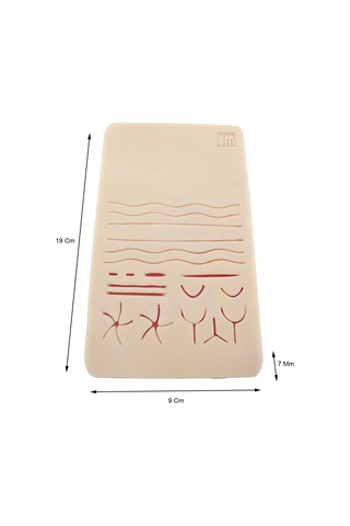 Edulaparoskopi Cerrahi Yara Silikon Sütür Pedi 10'lu