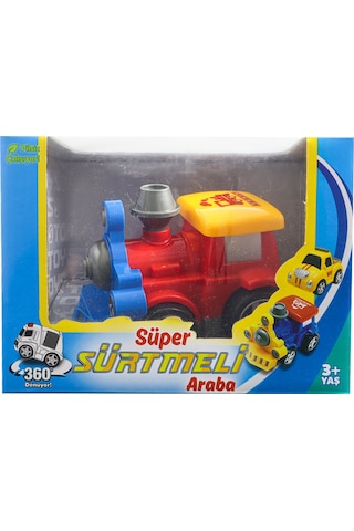 Süper Sürtmeli Tren - Kırmızı
