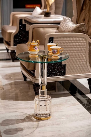 Dulda Akrilik Eva Sehpa Şeffaf