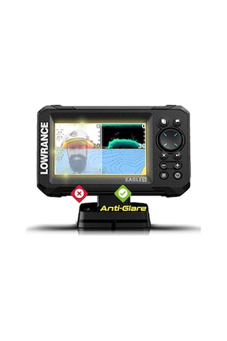 Lowrance Eagle 5in Fishfinder - Ipg Anti-glare Yansıma Önleyici Mat Ekran Koruyucu