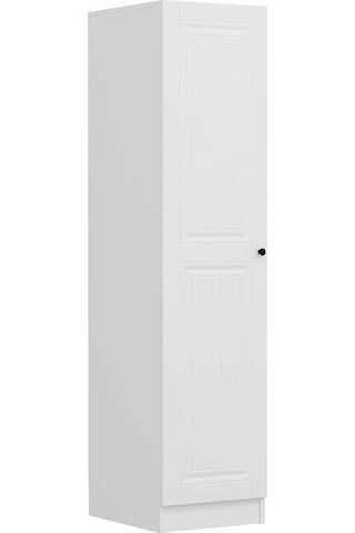 Minar Kale 1 Kapaklı Dolap Beyaz - İlk Bahar Mebran 190cm Beyaz