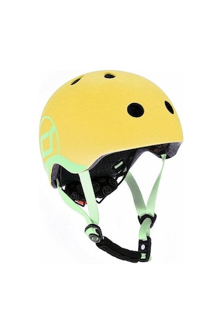 Scoot And Ride Helmet Bebek Kaskı Xxs-S Sarı 181206-96390