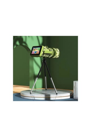 Digital Dürbün 8,0 Megapixel, 2.0 Lcd Hd Uzun Menzilli Taşınabilir 1080px720p Tripodlu Dürbün Kırmızı