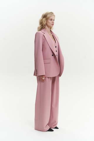 Mai Studios Co. Kaylee Pembe Blazer Pembe