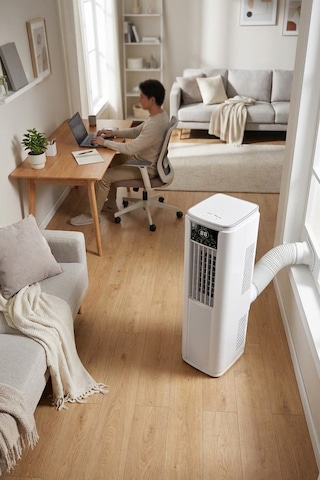 Kiwi KAC-7914 14000 BTU Soğutma ve Isıtma Portatif Klima