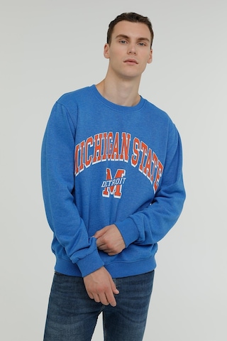 Superfly Michigan State Bisiklet Yaka Erkek Sweatshirt Spf101232313121 Çok Renkli