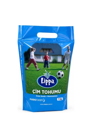 Tr Lippa Lisuna 6 Mix Çim Tohumu, Genel Kullanım Ve Bakımı Zor Alanlar İçin 6 Bileşenli Karışım, 1 Kg 0,250