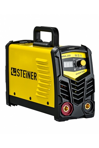 Steiner Mma-200 Amper Dijital Göstergeli İnverter Kaynak Sarı
