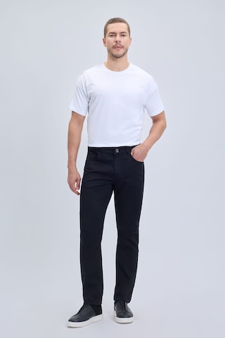 Hatemoğlu Siyah Slim Fit 5 Cep Pamuklu Kanvas Pantolon
