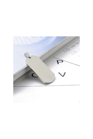 Chavin Büyük Dogtag Asker Künyesi Çelik Kolye Ds68By (478257672)