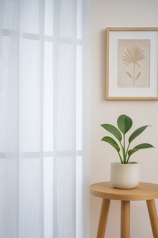 Soft Dokulu Şık Pileli Tül Perde Salon Oturma Odası Yatak Odası Çocuk Odası Beyaz