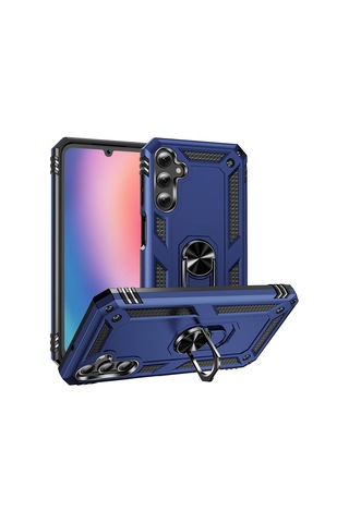 Zore Galaxy Uyumlu A25 Kılıf Vega Kapak - Mavi Mavi