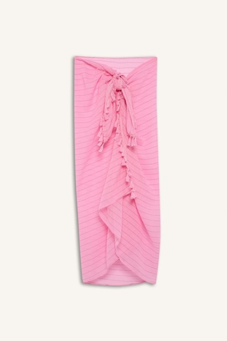 Defacto Regular Fit Pamuklu Pareo-fall İn Love E5103ax25sppn253 Pembe