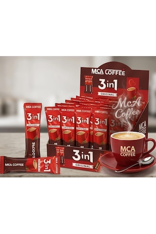 Mca Coffee 3 İn 1 17 Gr X 48 Adet Hazır