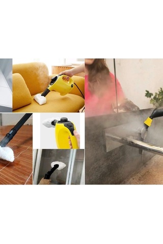 Karcher Sc Serisi İle Uyumlu Aksesuar Seti, Cam Silme Aparatı, Mikrofiber Bez, Mini Fırça Seti