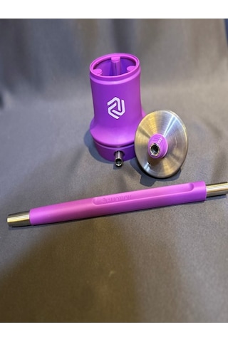 Amotion Mor Mini Nargile Takımı