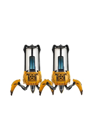 Gravastar Süpernova 25w Bluetooth Hoparlör, Taşınabilir Stereo Ses Bombası, Rgb Işıklı, 2 Adet, Sarı