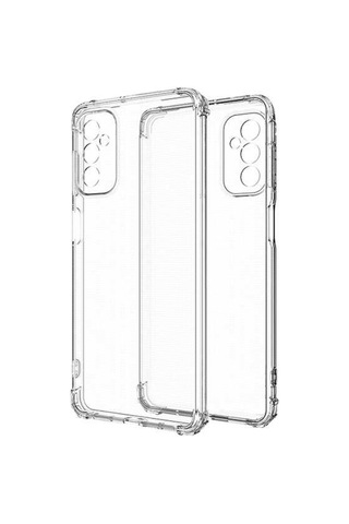 Samsung Uyumlu Galaxy A04S Kilif Köse Korumali Seffaf Silikon Kapak 484422008