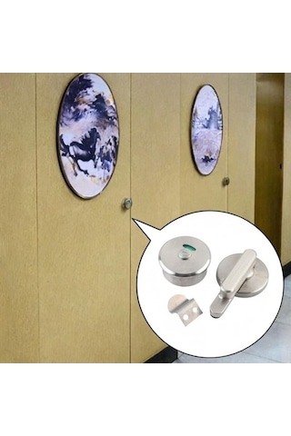 Pazly Tuvalet Suntek Kilidi Kapı Gizlilik Banyo Argüman Jg, Pratik Kilit Çözümü