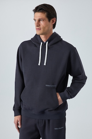Grımelange Narcıso Erkek Yumuşacık İçi Polarlı Antrasit Sweatshirt Antrasit